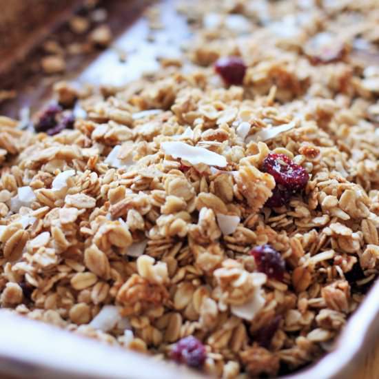 Quick Stovetop Granola