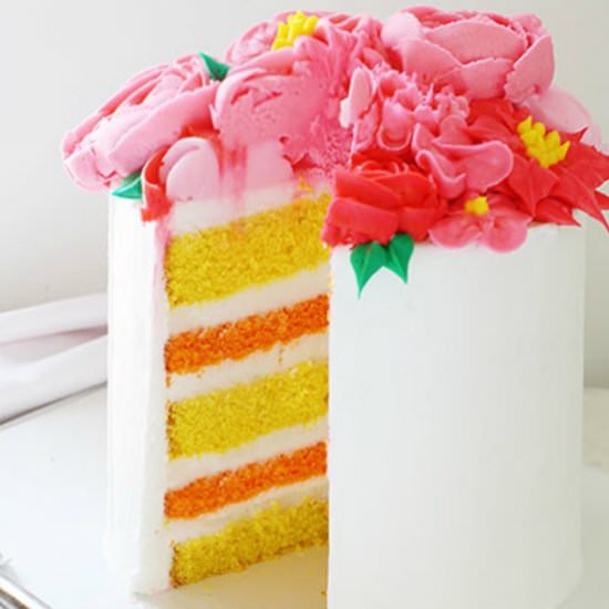 Spring Layer Cake