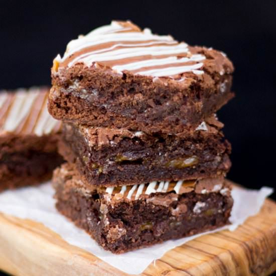 Salted Caramel Brownies