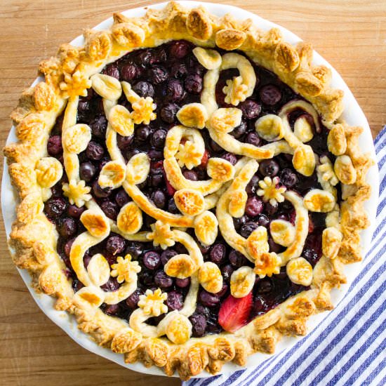 Mixed Berry Pie