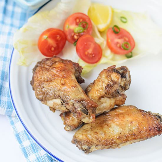 Baked 5 Spice Chicken Wings