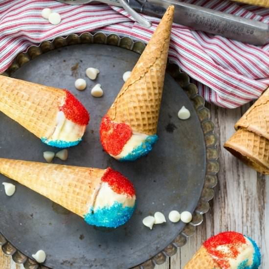 Red White and Blue Drumsticks