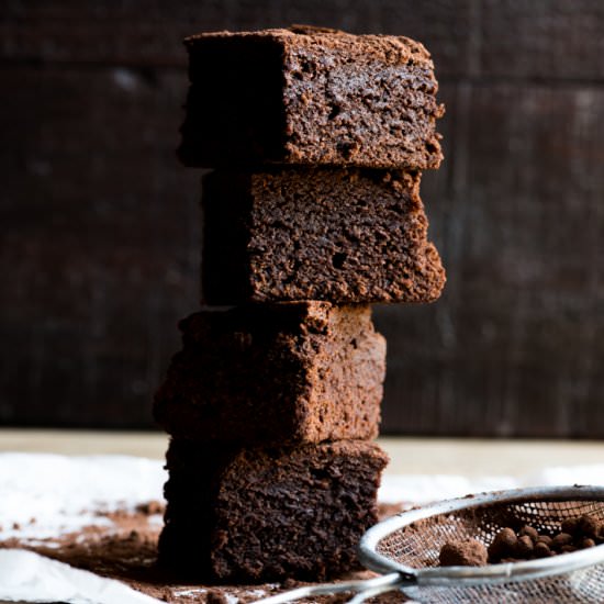 Chocolate Chestnut Brownies