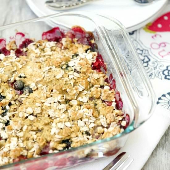 Berry Cheesecake Crumble