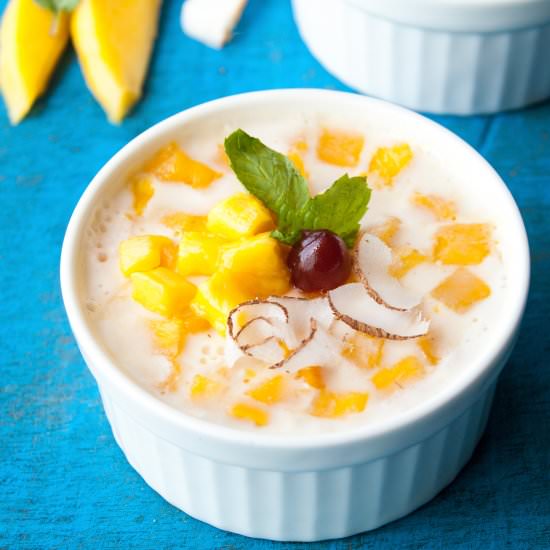 Coconut Milk Panna Cotta