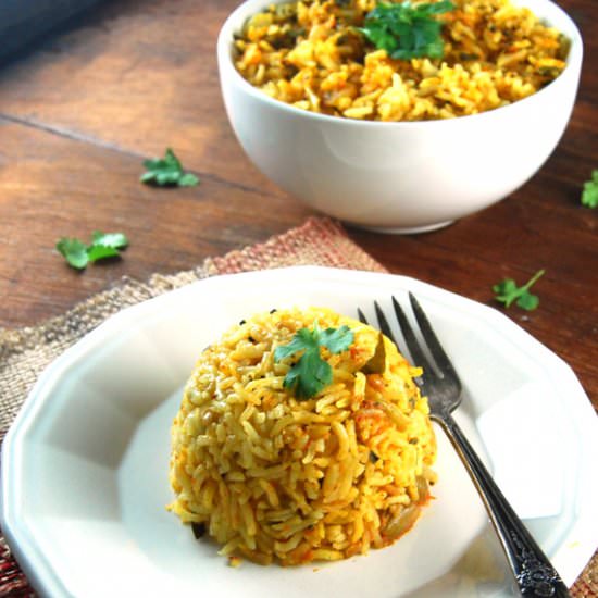 Methi Tomato Rice