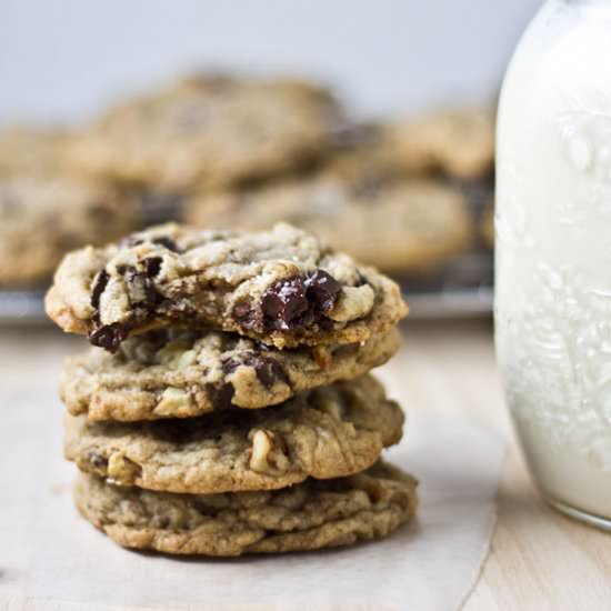 Sea Salt Choco Chunk Cookies