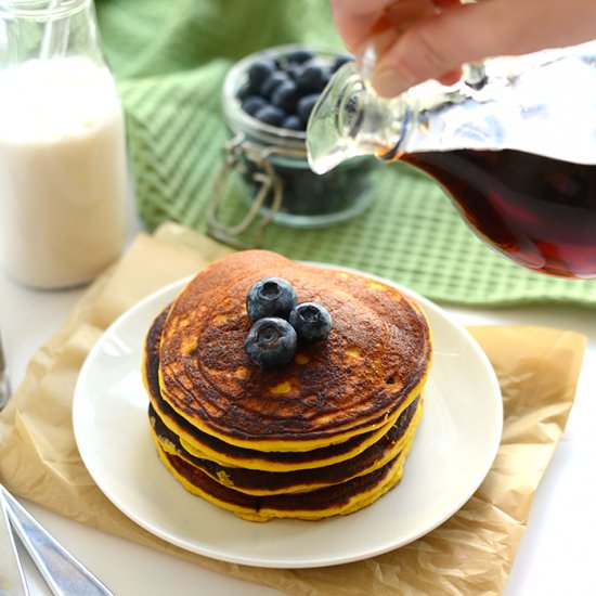 Paleo Coconut Flour Pancakes