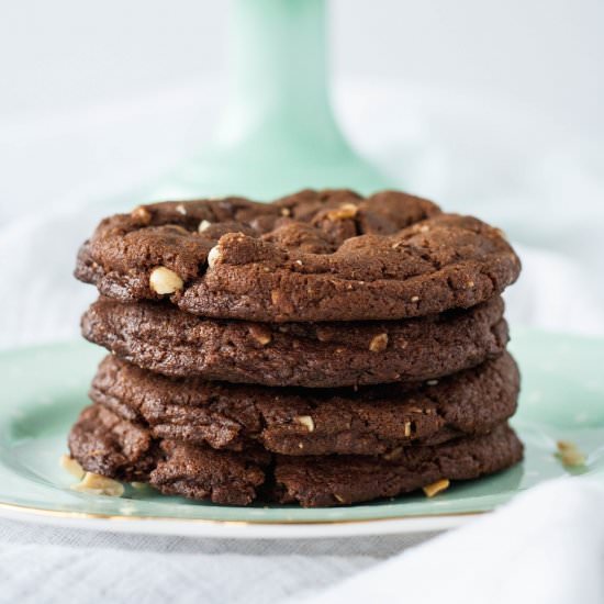 Nutella Hazelnut Cookies