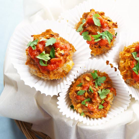 Lean Chicken Meatloaf Muffins
