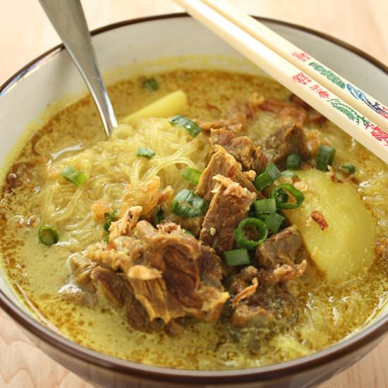 Rice Noodles Curry