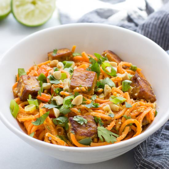 Thai Sweet Potato Noodles