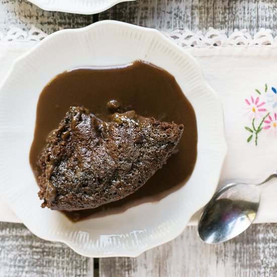 Low Fat Chocolate Pudding Cake