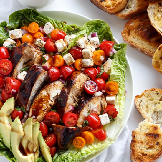 Grilled Balsamic Chicken Salad