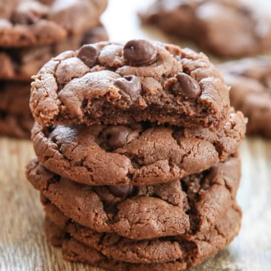 Flourless Chocolate Almond Cookies