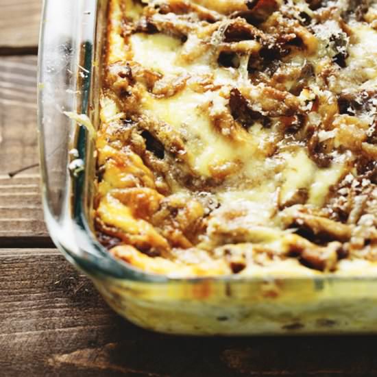 Ricotta and Oyster Mushroom Lasagna