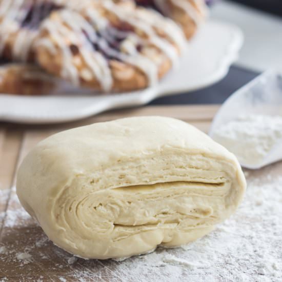 Homemade Danish Pastry Dough