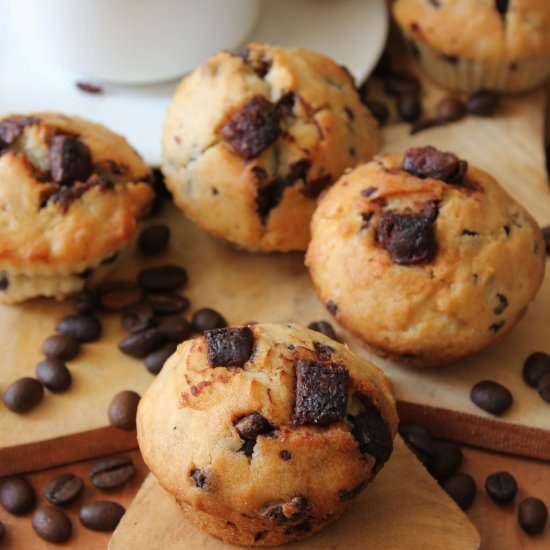 Double Chocolate Chip Muffins