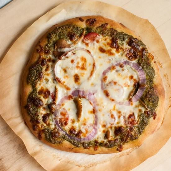 Honey Whole Wheat Pizza Dough