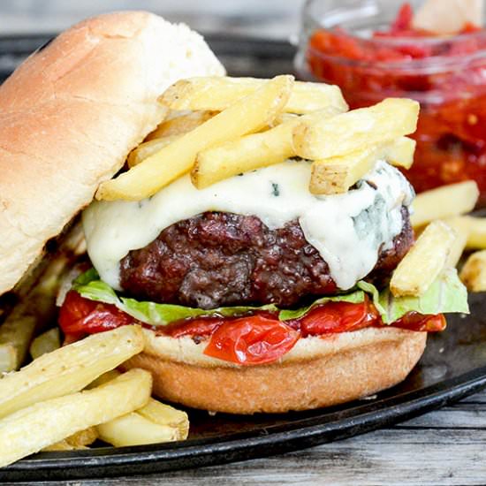 Blue Cheese Burger