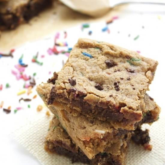 Birthday Cake Brownies