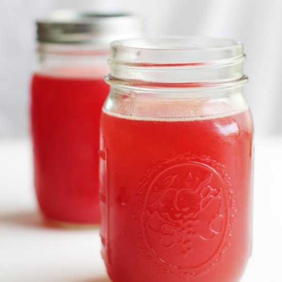 Rhubarb Simple Syrup