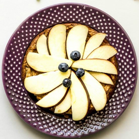 Apple Peanut Butter Dog Cake