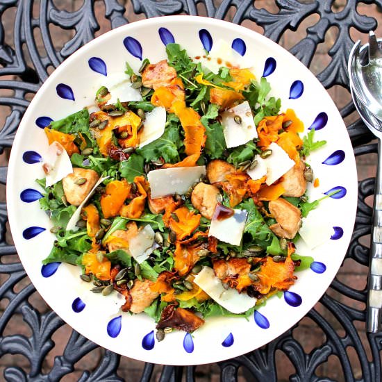 Kale, Butternut, Chicken Salad
