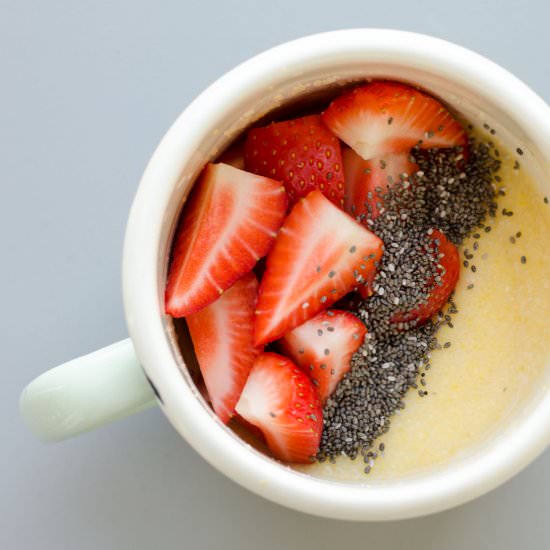 Creamy Breakfast Polenta
