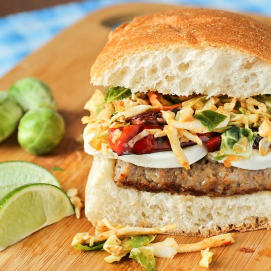Sausage Mozzarella Sandwich