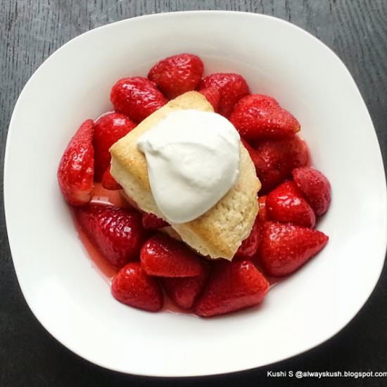 Raspberry Strawberry Shortcake