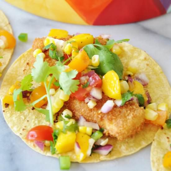 Beer Battered “Fish” Tacos