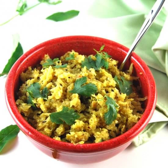 Cabbage, Indian style