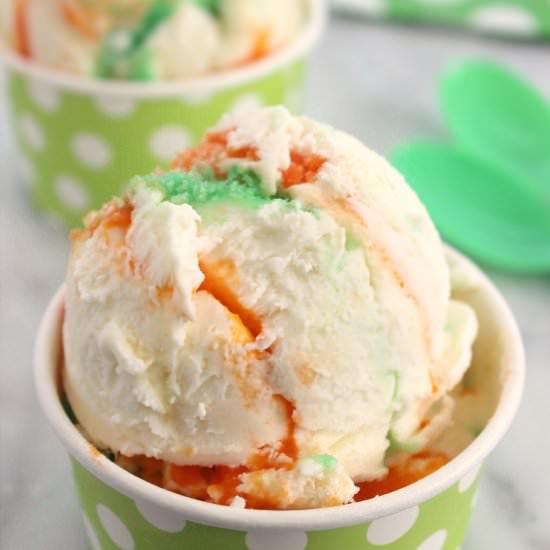 Jell-O Swirl Ice Cream