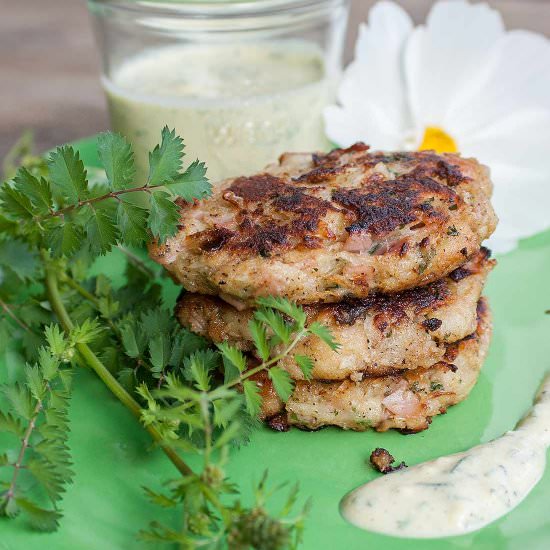 Kohlrabi with Honey-Mustard Dip