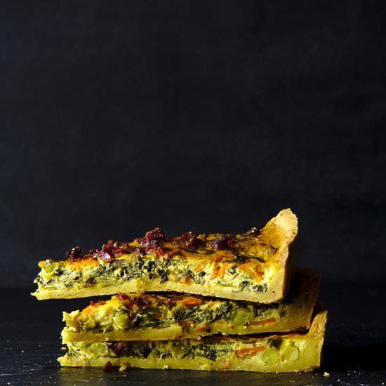 Spring Vegetable Pie