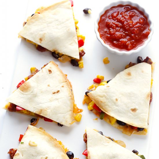 Southwestern Breakfast Quesadillas