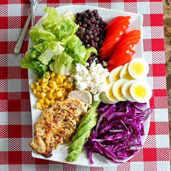 Cobb Salad with Local Veggies