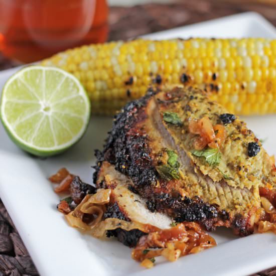 Cuban Mojo Pork Tenderloin