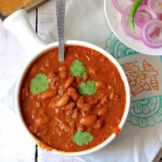 Punjabi Style Rajma Masala