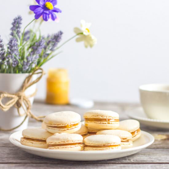 Salted Caramel Macarons