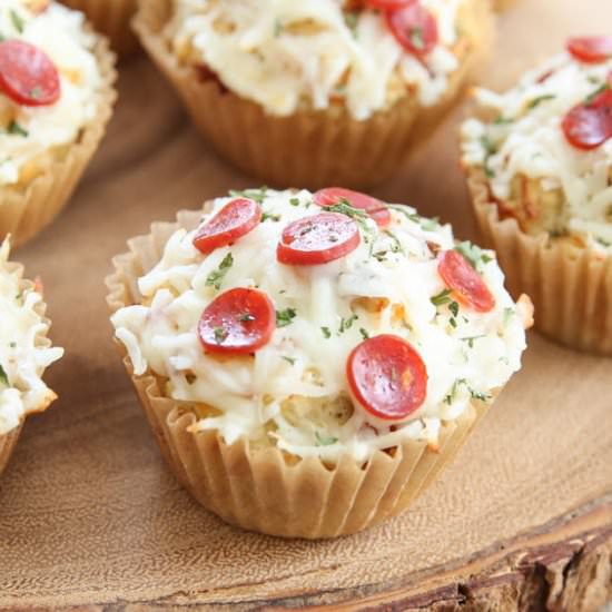 Pizza Muffin Cupcakes