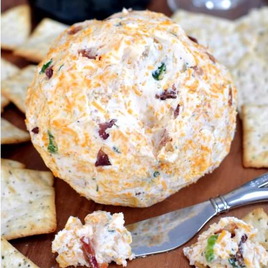 Bacon Ranch Cheddar Cheeseball