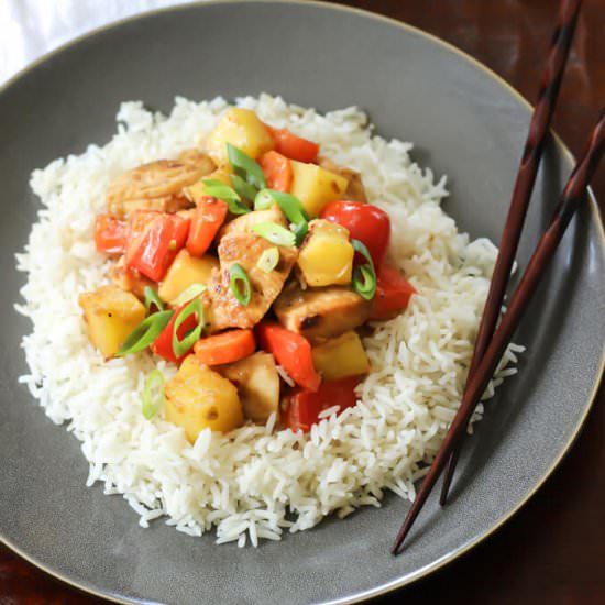 Sweet and Sour Pineapple Chicken