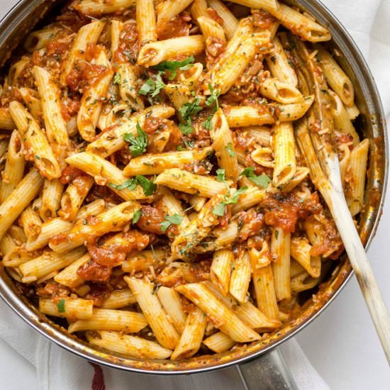 Penne Arrabbiata