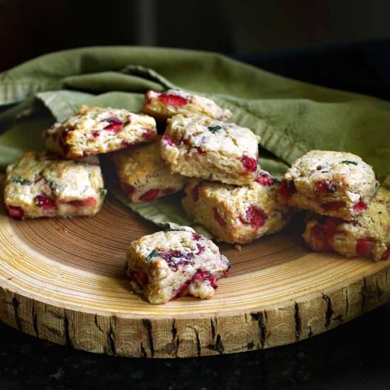 Fresh Strawberry Biscuits