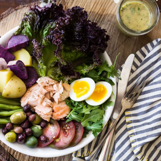 Salmon Niçoise Salad