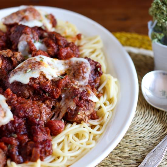 Mustard Meatball Marinara