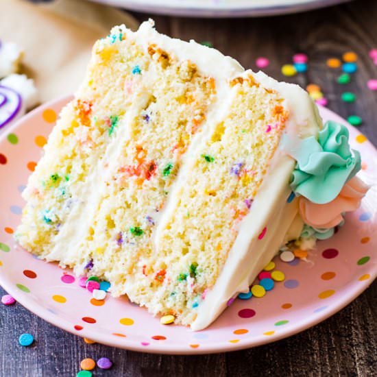 Funfetti Layer Cake