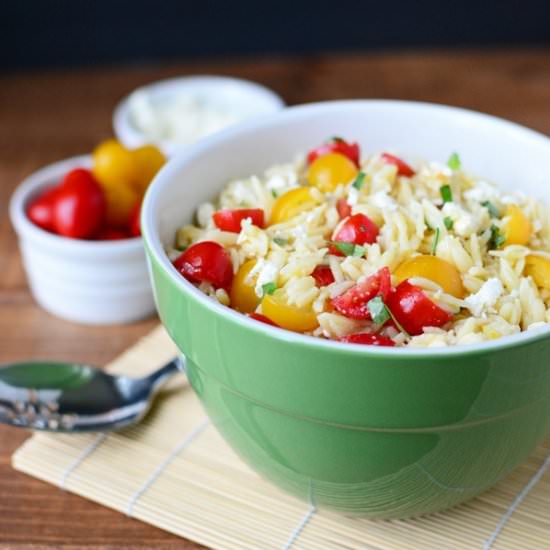 Tomato Orzo Salad